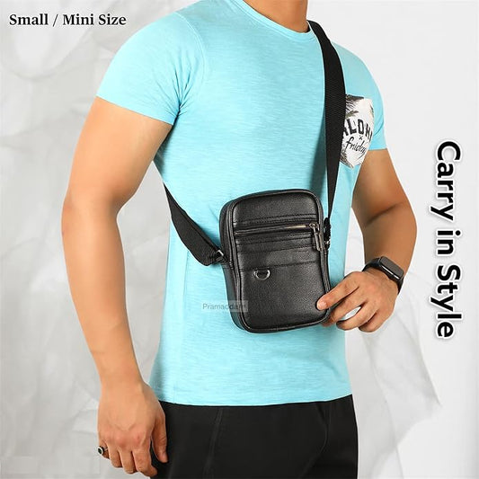small sling bag-black