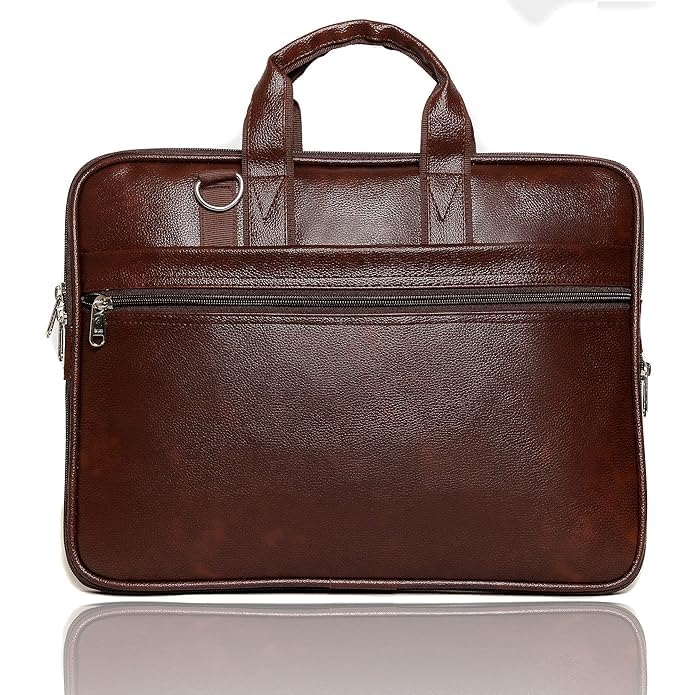 Professional Brown Messenger Bag for Office, Travel & Daily Use